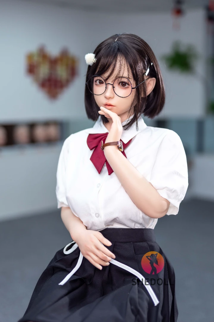 Shedoll 148cm Sandy - Petite Asian Silicone Sex Doll with Movable Eyes